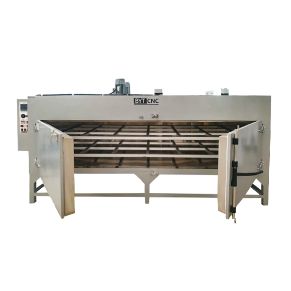 vacuum press heating oven