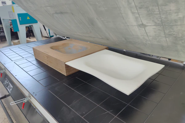 vacuum forming sink